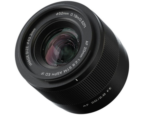 Об'єктив Viltrox AF 20mm f/2.8 Z для Nikon Z Lens (AF 20/2.8 Z) (автофокусний Nikon Z)