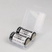 Комплект: акумулятор-батарейка тип D (R20, 373) 1.2В, 3500 mAh від Doublepow — (2 шт.) + пластиковий бокс