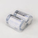 Комплект: акумулятор-батарейка тип D (R20, 373) 1.2В, 3500 mAh від Doublepow — (2 шт.) + пластиковий бокс