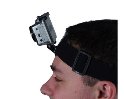 Кріплення на голову + чохол (Head Strap mount) для екшн камер Xiaomi YI, SJCam, GoPRO (код № XTGP23)