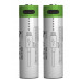 Аккумулятор 14500 (3.7V) с разъемом TYPE-C Smartools 700 mAh (цена за блистер - 2 штуки) + кабель TYPE-C