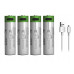 Аккумулятор 14500 (3.7V) с разъемом TYPE-C Smartools 700 mAh (цена за блистер - 4 штуки) + кабель TYPE-C