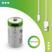 Аккумулятор CR2 (3.7V) с разъемом TYPE-C Smartools 300 mAh (цена за блистер - 4 штуки) + кабель TYPE-C