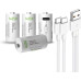 Аккумулятор 14250 (3.7V) с разъемом TYPE-C Smartools 300 mAh (цена за блистер - 4 штуки) + кабель TYPE-C