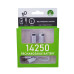 Аккумулятор 14250 (3.7V) с разъемом TYPE-C Smartools 300 mAh (цена за блистер - 2 штуки) + кабель TYPE-C