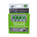 Аккумулятор 10440 (3.7V) с разъемом TYPE-C Smartools 750 mwh (цена за блистер - 4 штуки) + кабель TYPE-C