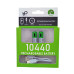 Аккумулятор 10440 (3.7V) с разъемом TYPE-C Smartools 750 mwh (цена за блистер - 2 штуки) + кабель TYPE-C