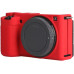 Защитный силиконовый чехол для фотоаппаратов SONY ZV-E10 - красный