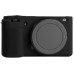 Защитный силиконовый чехол для фотоаппаратов SONY ZV-E10 - черный