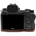 Защитный футляр - чехол для фотоаппарата Nikon Z6, Z7, Z6 II, Z7 II с доступом к батарейному отсеку - черный