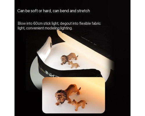 Гибкий LED видеосвет для фото-видео съемки INKEE GC12 Air Light