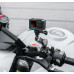 Крепление на руль - мотоцикла, велосипеда Motorcicle Mount S2 + удлиняющая вставка (15 см) для экшн камер