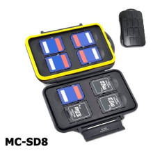 Водонепроникний захисний кейс для карт пам'яті JJC MC-SD8