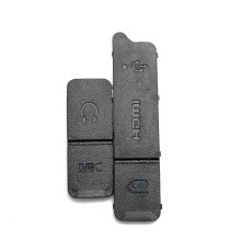 Заглушка гумка USB, HDMI, MIC для фотоапарата Nikon Z5, Z6, Z7, Z6 II, Z7 II — 2 шт. у комплекті