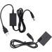 USB адаптер питания ACK-E18 для Canon EOS R8, R10, R50, RP - вместо аккумулятора LP-E17