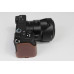 Защитный футляр - чехол для фотоаппарата Sony A6600 (ILCE-6600) с доступом к батарейному отсеку - кофе