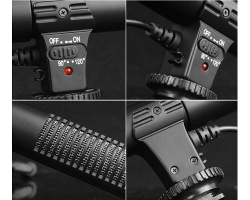 Cтерео мікрофон накамерний Sidande MIC-01