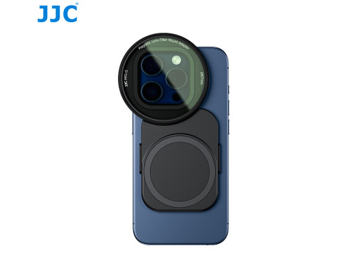 Магнитная система JJC MFS-II для установки светофильтров 67 мм на iPhone 16 15 14 Pro, Pro Max + чехол FP-MFS
