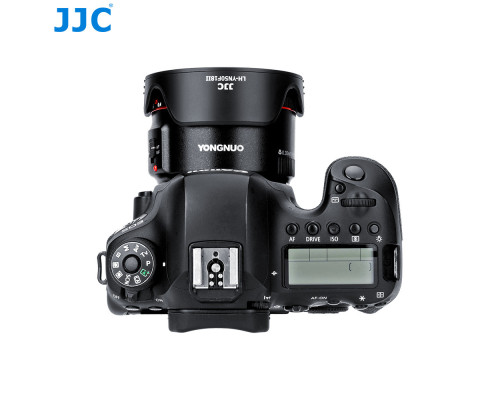 Бленда JJC LH-YN50F18II BLACK для объектива Yongnuo YN 50mm f/1.8 II для Canon (YN50MM II)