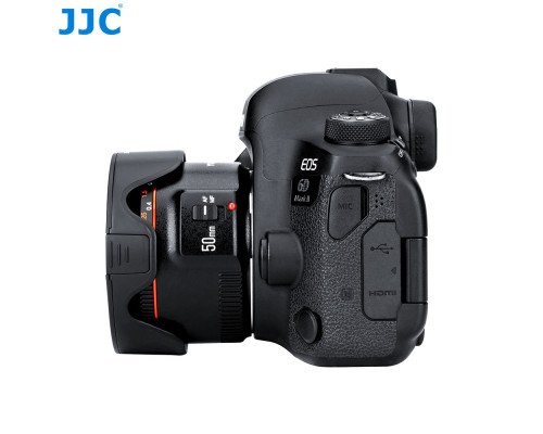 Бленда JJC LH-YN50F18II BLACK для объектива Yongnuo YN 50mm f/1.8 II для Canon (YN50MM II)