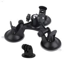 Кріплення потрійна присоска Triple Suction Cup для екшн камер Xiaomi YI, SJCam, GoPRO (код № XTGP311)