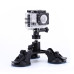 Кріплення потрійна присоска Triple Suction Cup для екшн камер Xiaomi YI, SJCam, GoPRO (код № XTGP311)