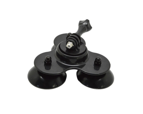 Кріплення потрійна присоска Triple Suction Cup для екшн камер Xiaomi YI, SJCam, GoPRO (код № XTGP180)