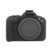 Защитный силиконовый чехол для фотоаппаратов Canon EOS R100 - черный