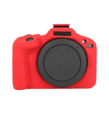 Захисний силіконовий чохол для фотоапаратів Canon EOS R100 — червоний