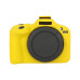 Защитный силиконовый чехол для фотоаппаратов Canon EOS R100 - желтый