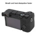 Защитный силиконовый чехол для фотоаппаратов SONY A6700 - черный