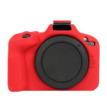 Захисний силіконовий чохол для фотоапаратів Canon EOS R50 — червоний