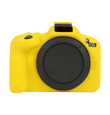 Захисний силіконовий чохол для фотоапаратів Canon EOS R50 — жовтий