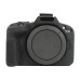 Защитный силиконовый чехол для фотоаппаратов Canon EOS R50 - черный