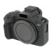 Защитный силиконовый чехол для фотоаппаратов Canon EOS R50 - черный