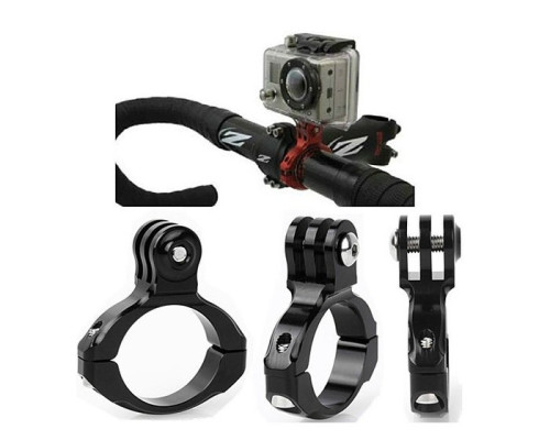 Металеве кріплення на трубу, кермо (Roll Bar Mount) для екшн камер Xiaomi, SJCam, GoPRO (код № XTGP63)