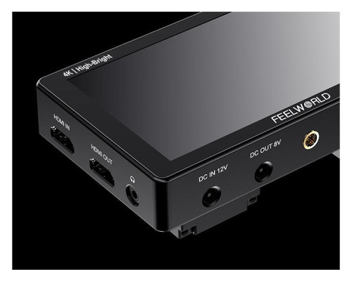 Накамерный монитор, дисплей FeelWorld 5.5" дюймовый LUT5E, 1600 cd/m2, 4K, 3D LUT