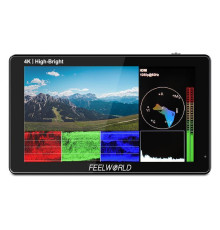 Накамерний монітор, дисплей FeelWorld 5.5" дюймовий LUT5E, 1600 cd/m2, 4K, 3D LUT