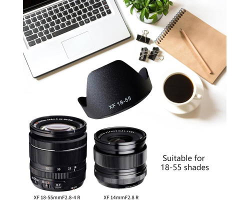 Бленда XF18-55 для FujiFilm FUJINON XF14mm F2.8 R, FUJINON XF18-55mm F2.8-4 R LM OIS