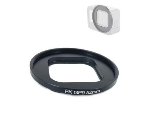 Адаптер FK GP9 52mm для установки светофильтров 52 мм на GoPro 9, 10, 11, 12
