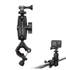 Кріплення на кермо — мотоцикла, велосипеда, трубу для екшн камер Xiaomi YI, SJCam, GoPRO, DJI