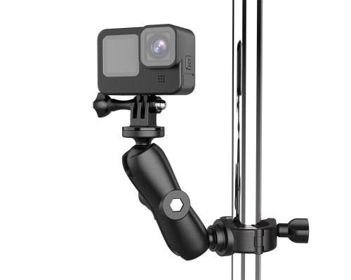 Крепление на руль - мотоцикла, велосипеда, трубу для экшн камер Xiaomi YI, SJCam, GoPRO, DJI