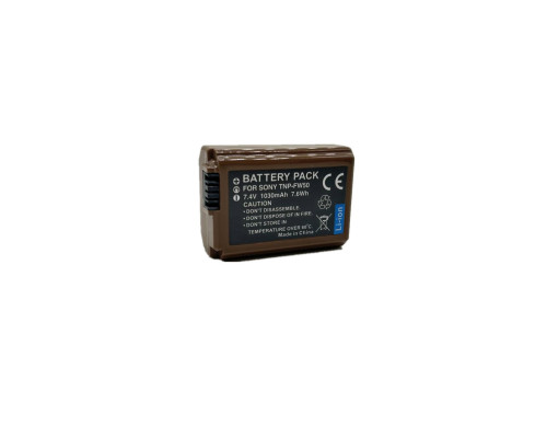 Аккумулятор Censreal TNP-FW50 (аналог NP-FW50) для камер Sony с TYPE-C