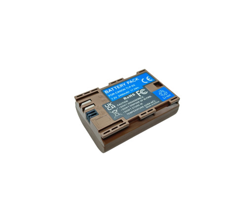 Аккумулятор Censreal TLP-E6 (аналог LP-E6, LP-E6N, LP-E6NH) для камер CANON - с TYPE-C разъемом