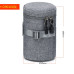 Защитный кофр, чехол, футляр, сумка для объектива DULUDA D90160 размер 90 х 160 - серый