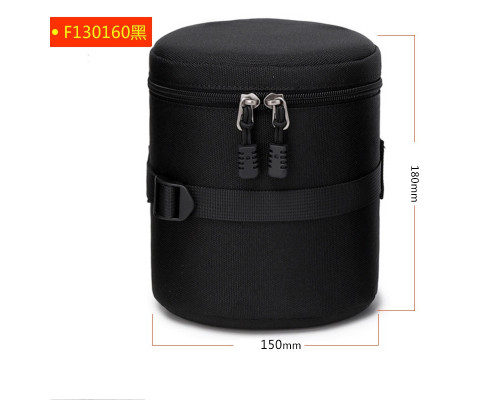 Защитный кофр, чехол, футляр, сумка для объектива DULUDA F130160 размер 130 х 160 - черный