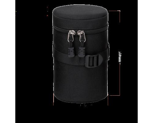 Защитный кофр, чехол, футляр, сумка для объектива DULUDA D90160 размер 90 х 160 - черный