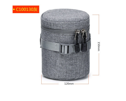 Защитный кофр, чехол, футляр, сумка для объектива DULUDA C100130 размер 100 х 130 - серый