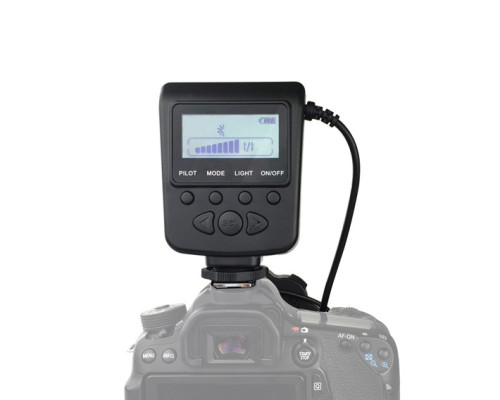 Кільцевий LED макроспалах Shoot SL-103C для камер Nikon