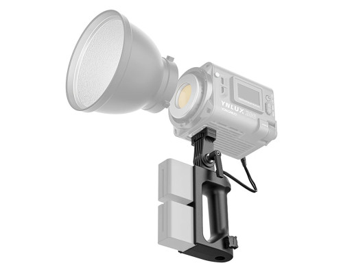 Ручка держатель 2 х аккумуляторов NP-F для постоянного LED света Yongnuo YNLUX100, YNLUX 100 PRO, YNLUX 200